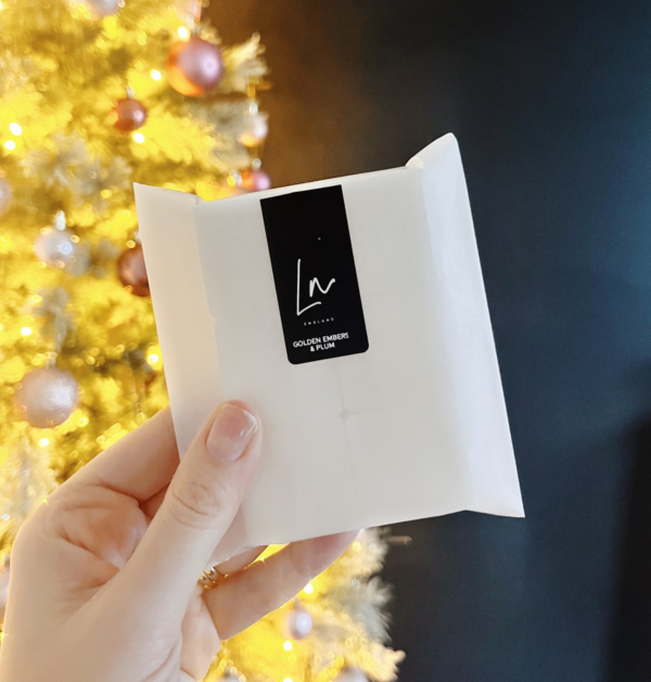 Golden Embers & Plum Luxury Wax Melt